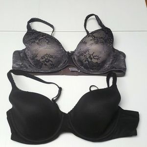 Lot of 2 Victorias Secret 38C Bras